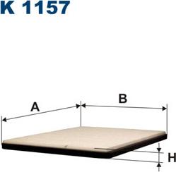 Filtron K1157 - Filtre, air de l'habitacle cwaw.fr