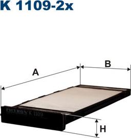 Filtron K1109-2x - Filtre, air de l'habitacle cwaw.fr