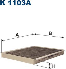 Filtron K1103A - Filtre, air de l'habitacle cwaw.fr