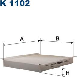 Filtron K1102 - Filtre, air de l'habitacle cwaw.fr