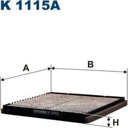 Filtron K1115A - Filtre, air de l'habitacle cwaw.fr