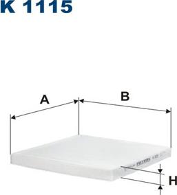 Filtron K1115 - Filtre, air de l'habitacle cwaw.fr