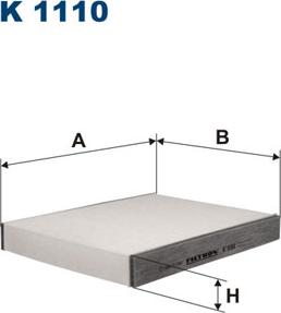 Filtron K1110 - Filtre, air de l'habitacle cwaw.fr