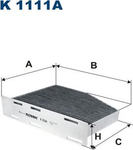 Filtron K1111A - Filtre, air de l'habitacle cwaw.fr