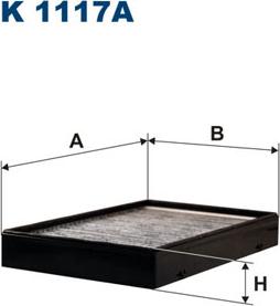 Filtron K1117A - Filtre, air de l'habitacle cwaw.fr