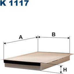 Filtron K1117 - Filtre, air de l'habitacle cwaw.fr