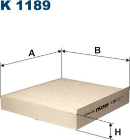 Filtron K1189 - Filtre, air de l'habitacle cwaw.fr