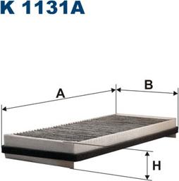 Filtron K1131A - Filtre, air de l'habitacle cwaw.fr