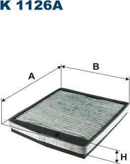 Filtron K1126A - Filtre, air de l'habitacle cwaw.fr