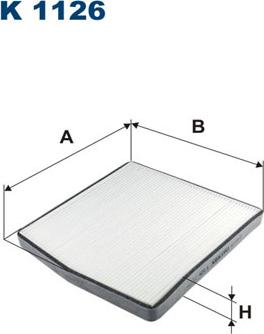 Filtron K1126 - Filtre, air de l'habitacle cwaw.fr