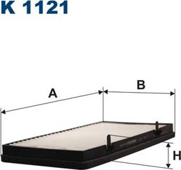 Filtron K1121 - Filtre, air de l'habitacle cwaw.fr