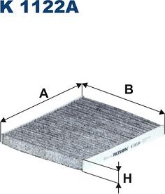 Filtron K1122A - Filtre, air de l'habitacle cwaw.fr