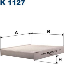 Filtron K1127 - Filtre, air de l'habitacle cwaw.fr