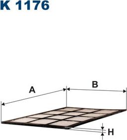 Filtron K1176 - Filtre, air de l'habitacle cwaw.fr