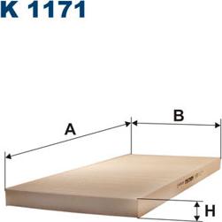 Filtron K1171 - Filtre, air de l'habitacle cwaw.fr