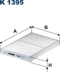 Filtron K1395 - Filtre, air de l'habitacle cwaw.fr