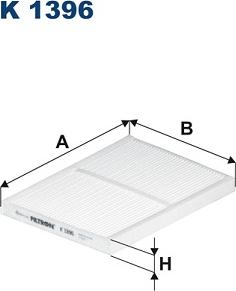 Filtron K1396 - Filtre, air de l'habitacle cwaw.fr