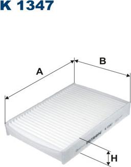 Filtron K1347 - Filtre, air de l'habitacle cwaw.fr