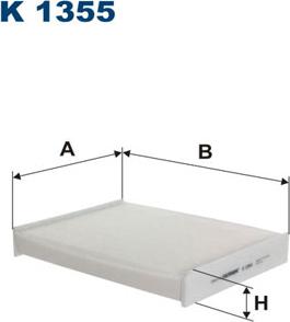 Filtron K1355 - Filtre, air de l'habitacle cwaw.fr