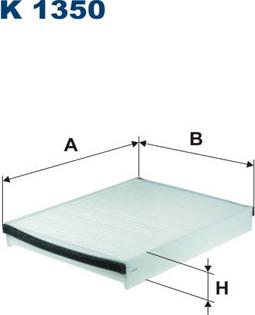 Filtron K1350 - Filtre, air de l'habitacle cwaw.fr