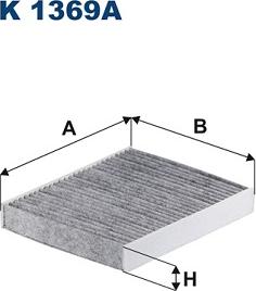 Filtron K 1369A - Filtre, air de l'habitacle cwaw.fr