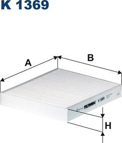 Filtron K1369 - Filtre, air de l'habitacle cwaw.fr