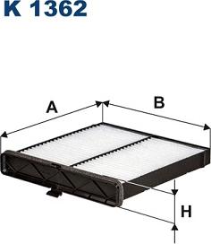 Filtron K1362 - Filtre, air de l'habitacle cwaw.fr