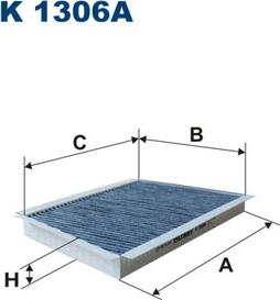 Filtron K1306A - Filtre, air de l'habitacle cwaw.fr