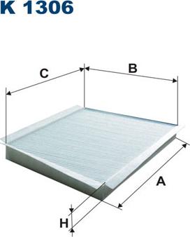 Filtron K1306 - Filtre, air de l'habitacle cwaw.fr