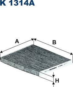 Filtron K1314A - Filtre, air de l'habitacle cwaw.fr