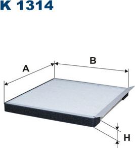 Filtron K1314 - Filtre, air de l'habitacle cwaw.fr