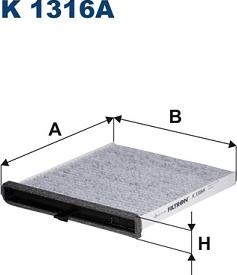 Filtron K1316A - Filtre, air de l'habitacle cwaw.fr