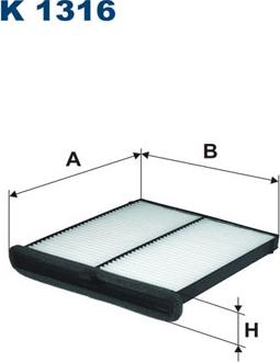 Filtron K1316 - Filtre, air de l'habitacle cwaw.fr