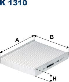 Filtron K1310 - Filtre, air de l'habitacle cwaw.fr