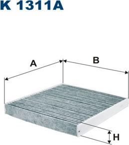 Filtron K1311A - Filtre, air de l'habitacle cwaw.fr