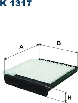 Filtron K1317 - Filtre, air de l'habitacle cwaw.fr