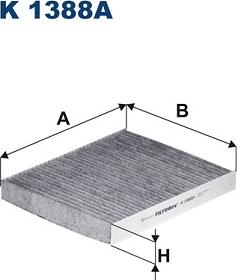 Filtron K 1388A - Filtre, air de l'habitacle cwaw.fr