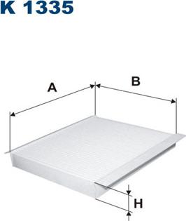 Filtron K1335 - Filtre, air de l'habitacle cwaw.fr