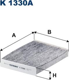 Filtron K 1330A - Filtre, air de l'habitacle cwaw.fr