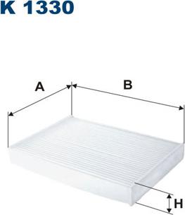 Filtron K1330 - Filtre, air de l'habitacle cwaw.fr