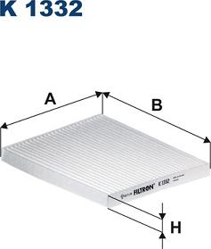 Filtron K1332 - Filtre, air de l'habitacle cwaw.fr