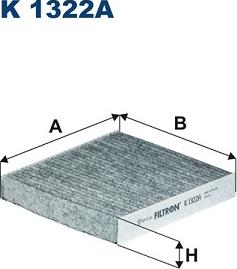 Filtron K1322A - Filtre, air de l'habitacle cwaw.fr