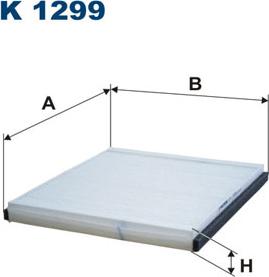 Filtron K1299 - Filtre, air de l'habitacle cwaw.fr