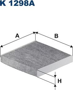 Filtron K 1298A - Filtre, air de l'habitacle cwaw.fr