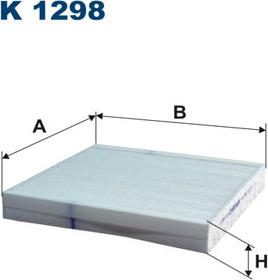 Filtron K1298 - Filtre, air de l'habitacle cwaw.fr