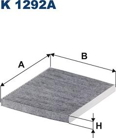 Filtron K 1292A - Filtre, air de l'habitacle cwaw.fr