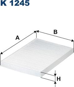 Filtron K1245 - Filtre, air de l'habitacle cwaw.fr