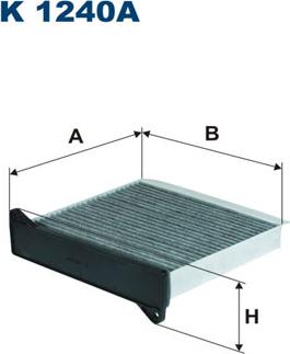 Filtron K1240A - Filtre, air de l'habitacle cwaw.fr