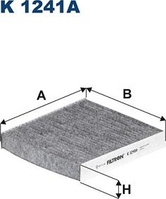 Filtron K1241A - Filtre, air de l'habitacle cwaw.fr