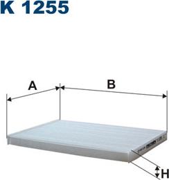 Filtron K1255 - Filtre, air de l'habitacle cwaw.fr